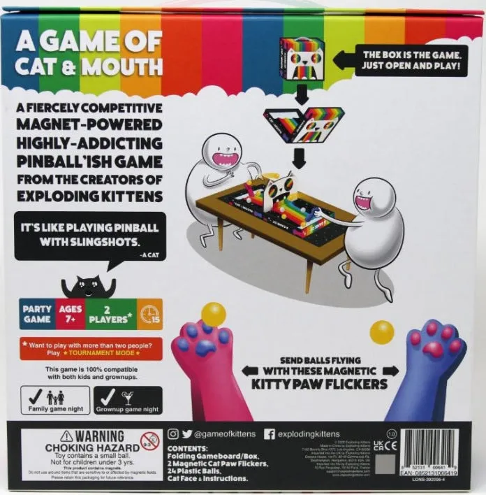 A Game of Cat & Mouth (By Exploding Kittens)