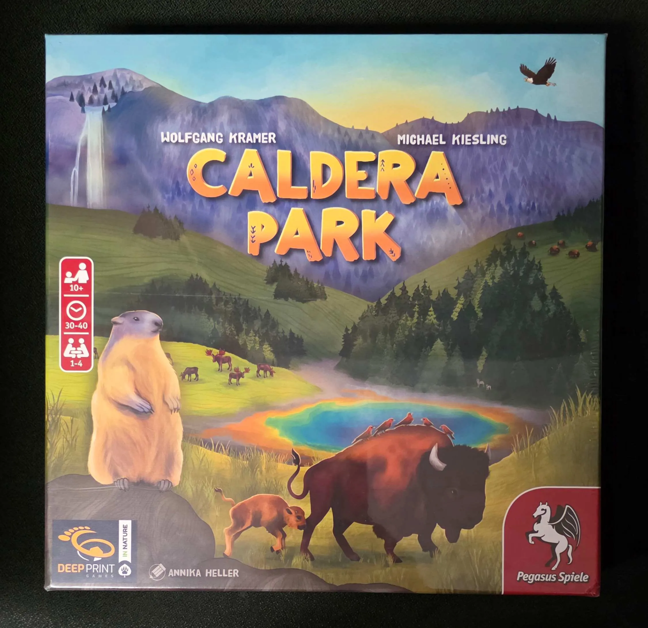 Caldera Park - damaged box