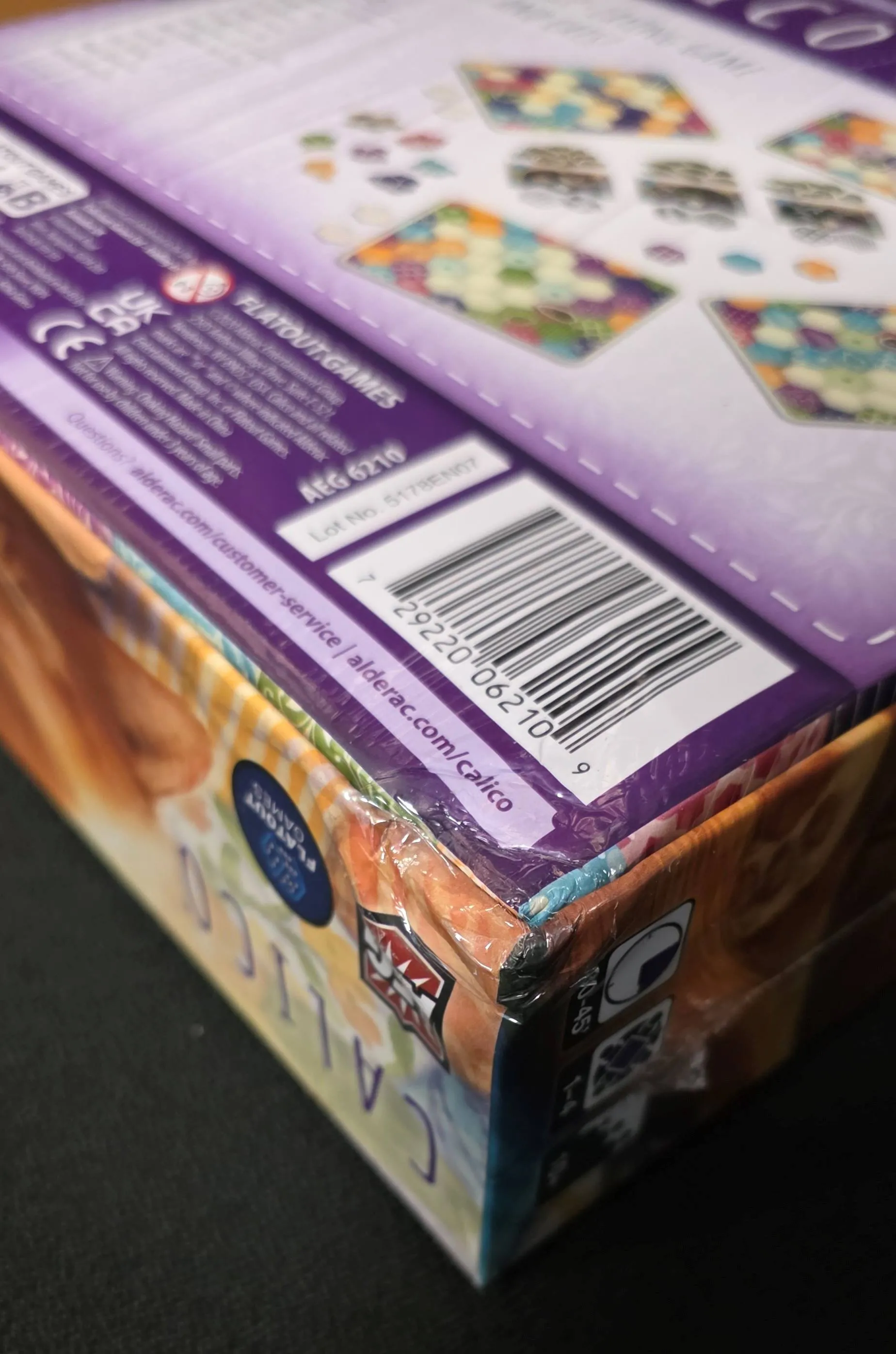 Calico - damaged box