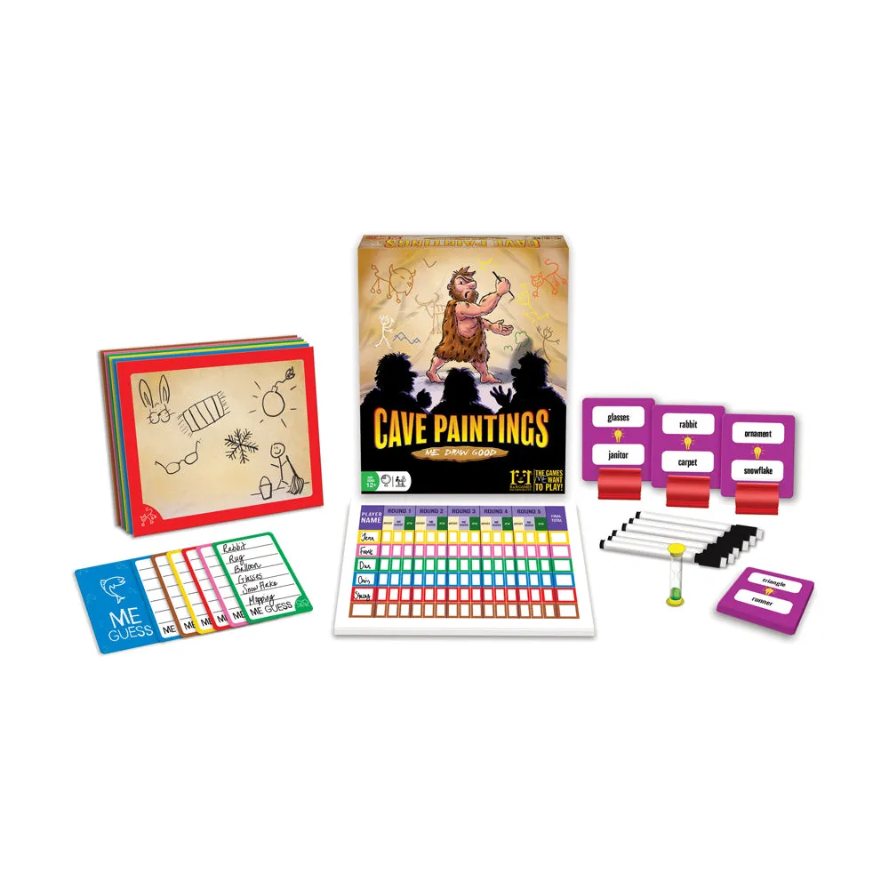 Cave Paintings Strategy Drawing Game by R&R Games
