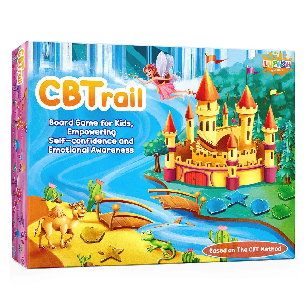 CBTrail Therapy Board Game by Lupash Games - Educational Play for Kids Age 7 