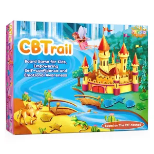 CBTrail Therapy Board Game by Lupash Games - Educational Play for Kids Age 7 