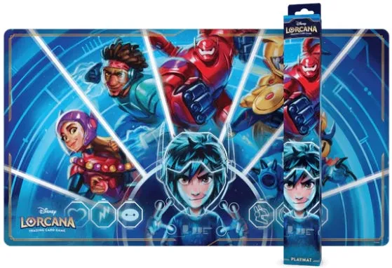 Disney Lorcana TCG Archazias Island Playmat Big Hero 6 We Could Be Immortals