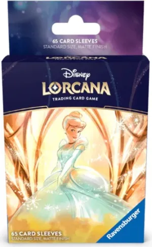 Disney Lorcana TCG Archazias Island Sleeves Cinderella Ballroom Sensation