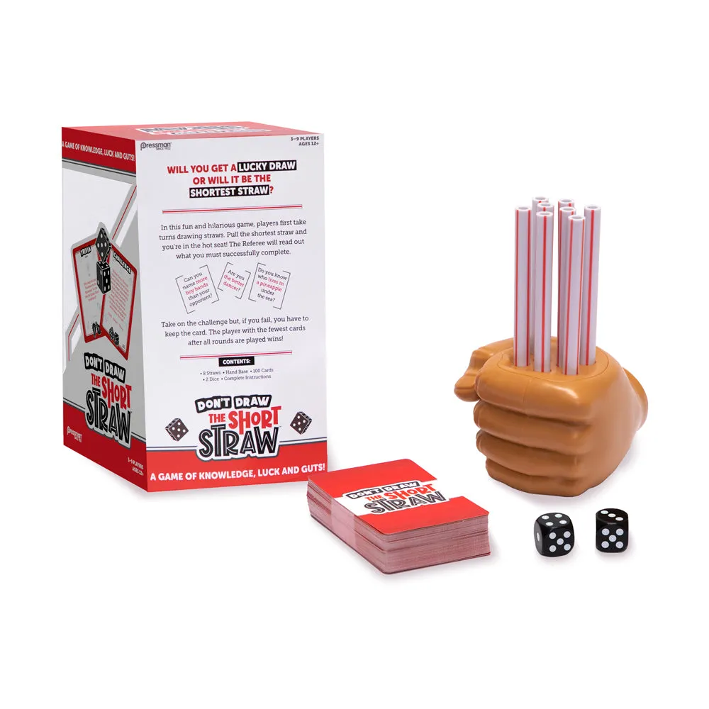 Don't Draw the Short Straw Strategy Board Game