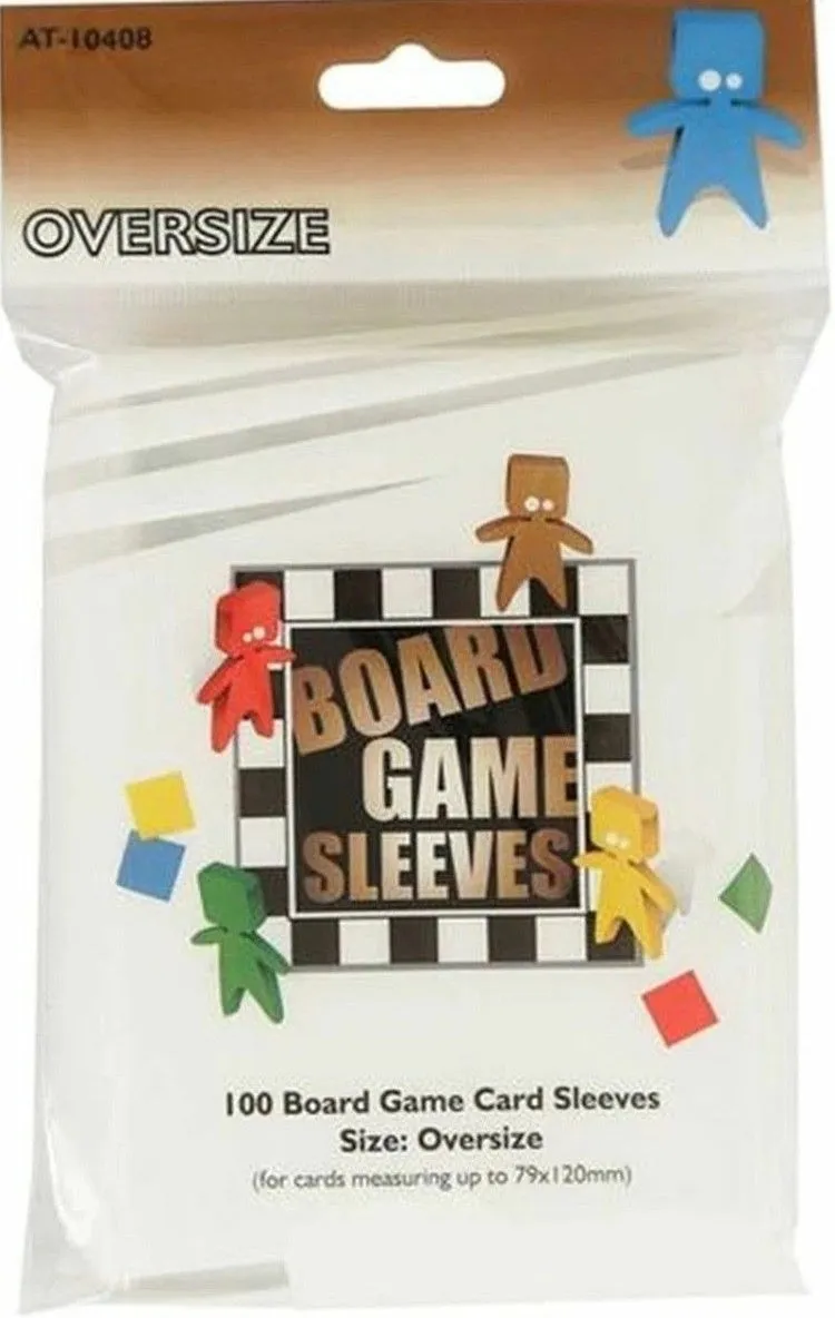 Dragon Shield Sleeves Board Game Clear Oversize (82x124mm)