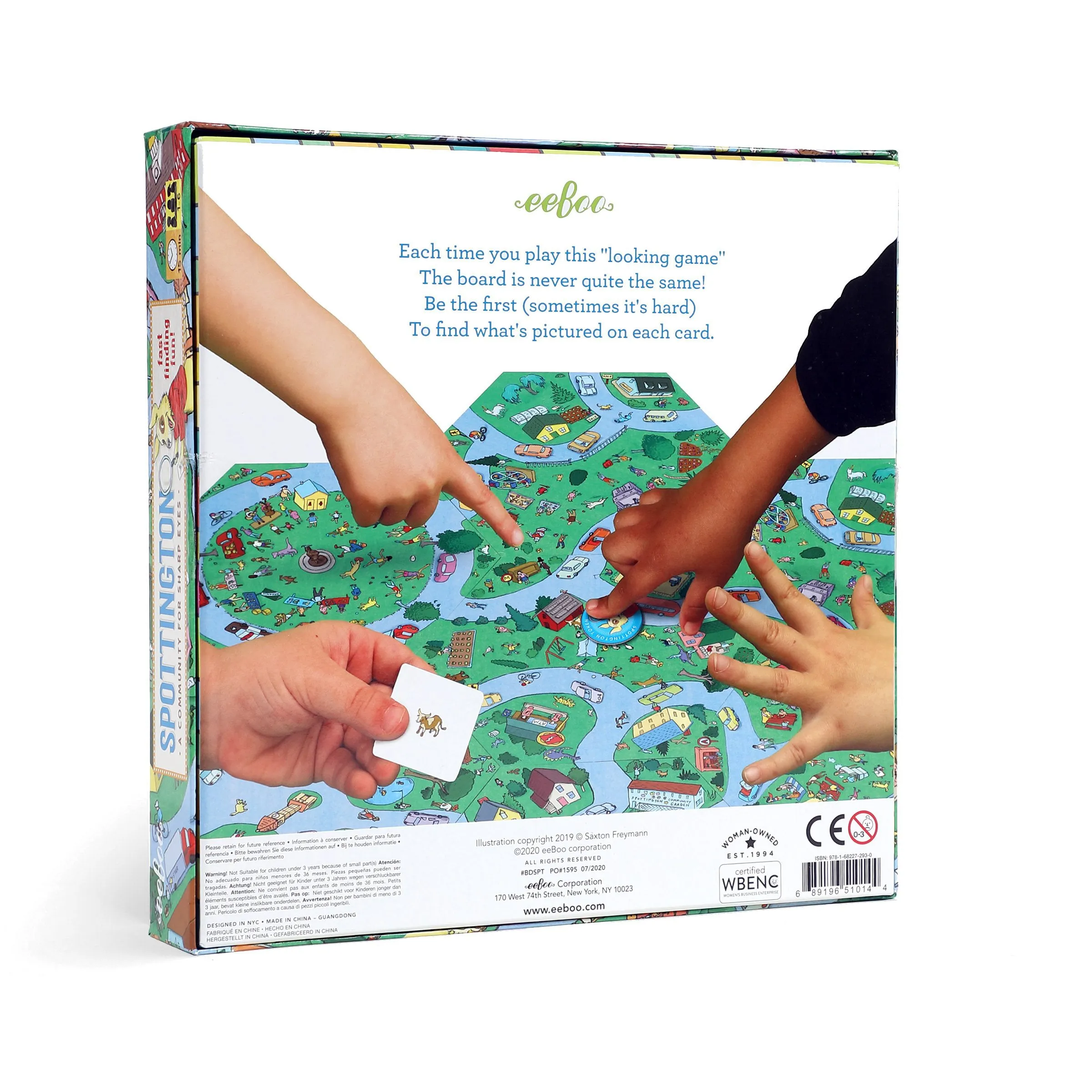 eeBoo Spottington Board Game