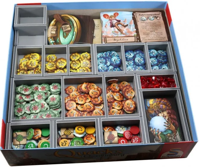 Folded Space Game Inserts Quacks of Quedlinburg and Expansions