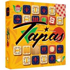 Funforge Tapas Tile Laying Board Game - Strategic Duel for Ages 8 
