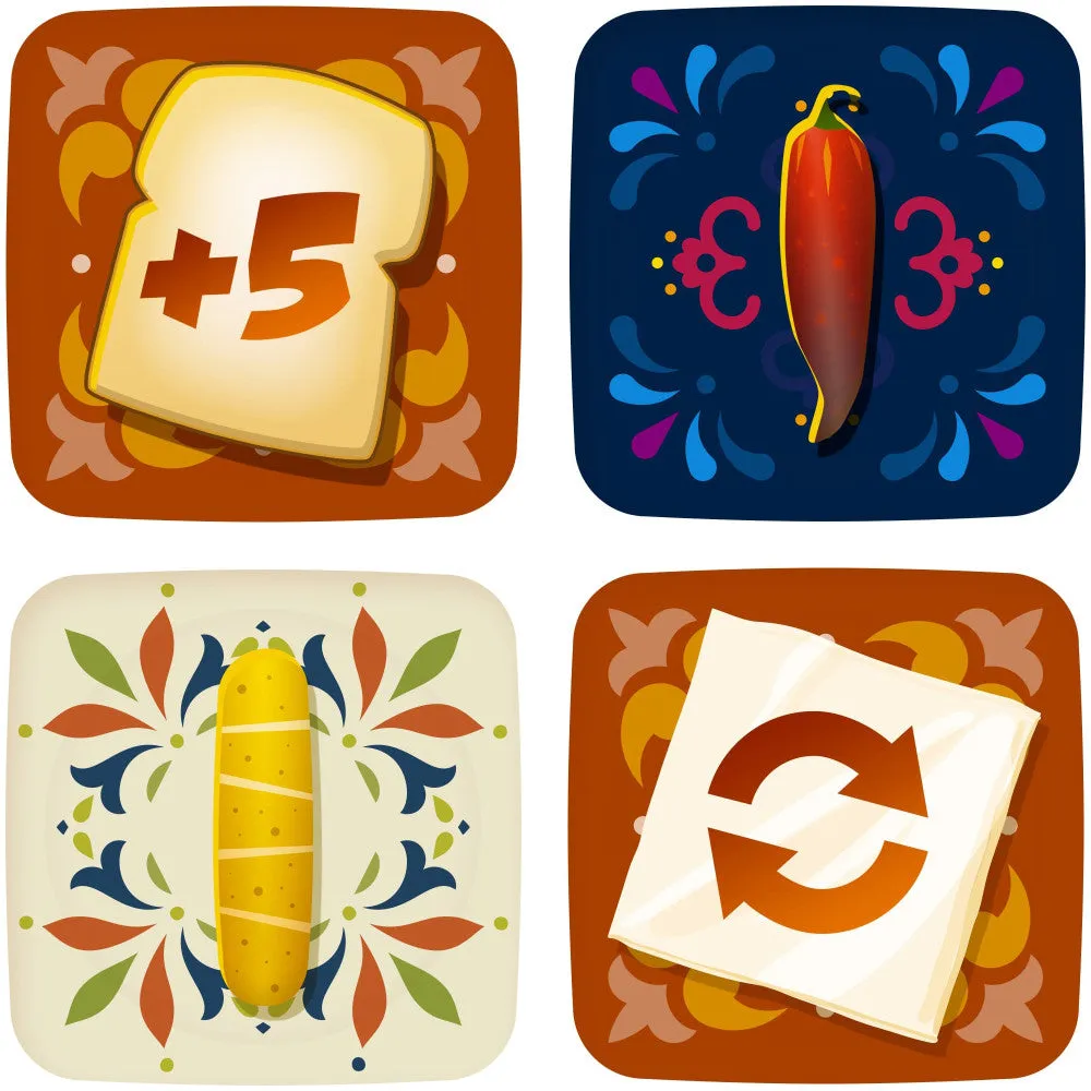 Funforge Tapas Tile Laying Board Game - Strategic Duel for Ages 8 