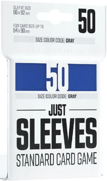 Gamegenic Just Sleeves Standard Card Game Blue