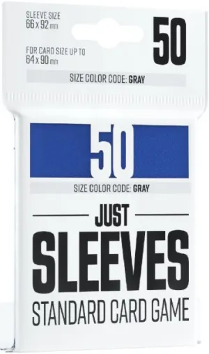 Gamegenic Just Sleeves Standard Card Game Blue