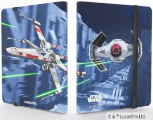 Gamegenic Star Wars Unlimited 18-Pocket Album X-wing/Tie Fighter