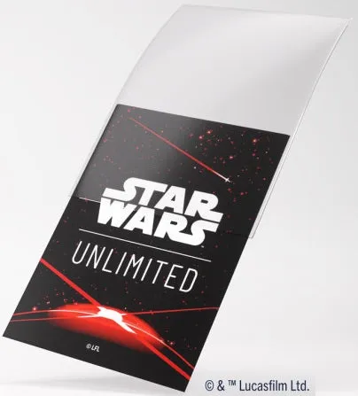 Gamegenic Star Wars Unlimited Art Sleeves Double Sleeving Pack Space Red