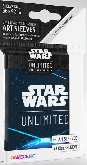 Gamegenic Star Wars Unlimited Art Sleeves Space Blue