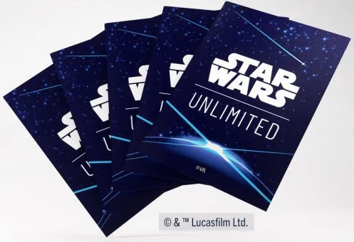 Gamegenic Star Wars Unlimited Art Sleeves Space Blue