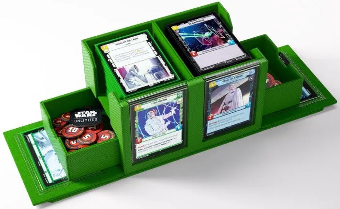 Gamegenic Star Wars Unlimited Double Deck Pod Green