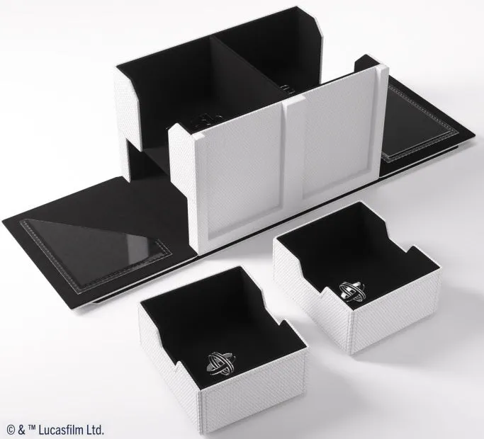 Gamegenic Star Wars Unlimited Double Deck Pod White / Black