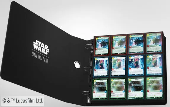 Gamegenic Star Wars Unlimited Premium Cardport 24-Pocket Black