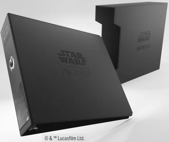 Gamegenic Star Wars Unlimited Premium Cardport 24-Pocket Black