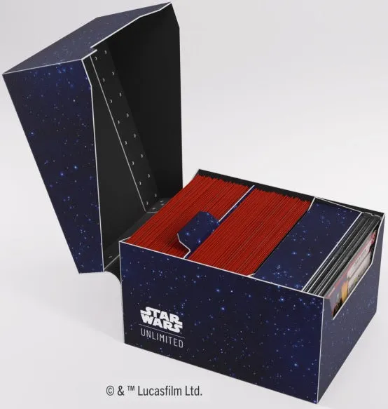 Gamegenic Star Wars Unlimited Twin Sun Soft Crate - Card Back Blue