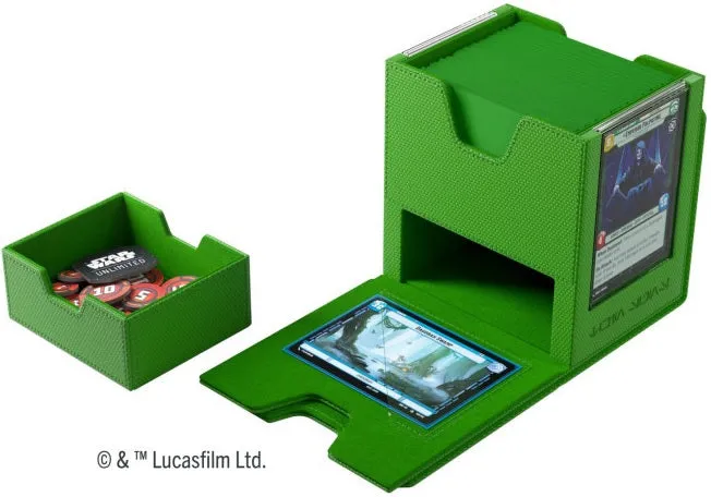 Gamegenic Star Wars Unlimited Twin Suns Deck Pod Green