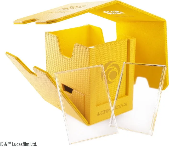 Gamegenic Star Wars Unlimited Twin Suns Deck Pod Yellow