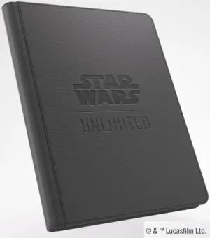 Gamegenic Star Wars Unlimited Zip-Up Album 18-Pocket Black