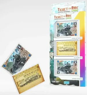 Gamegenic Ticket to Ride Europe Art Sleeves