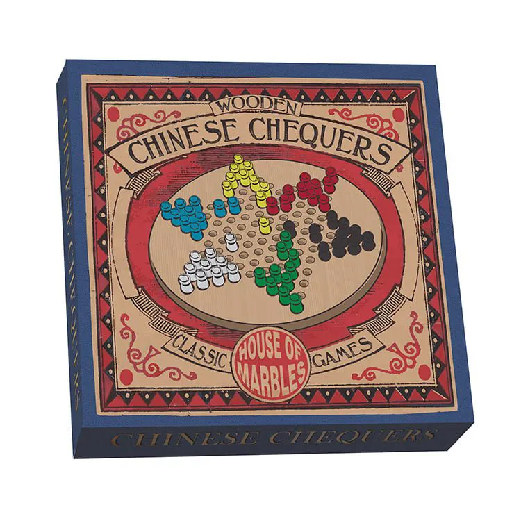 House of Marbles Wooden Chinese Chequers