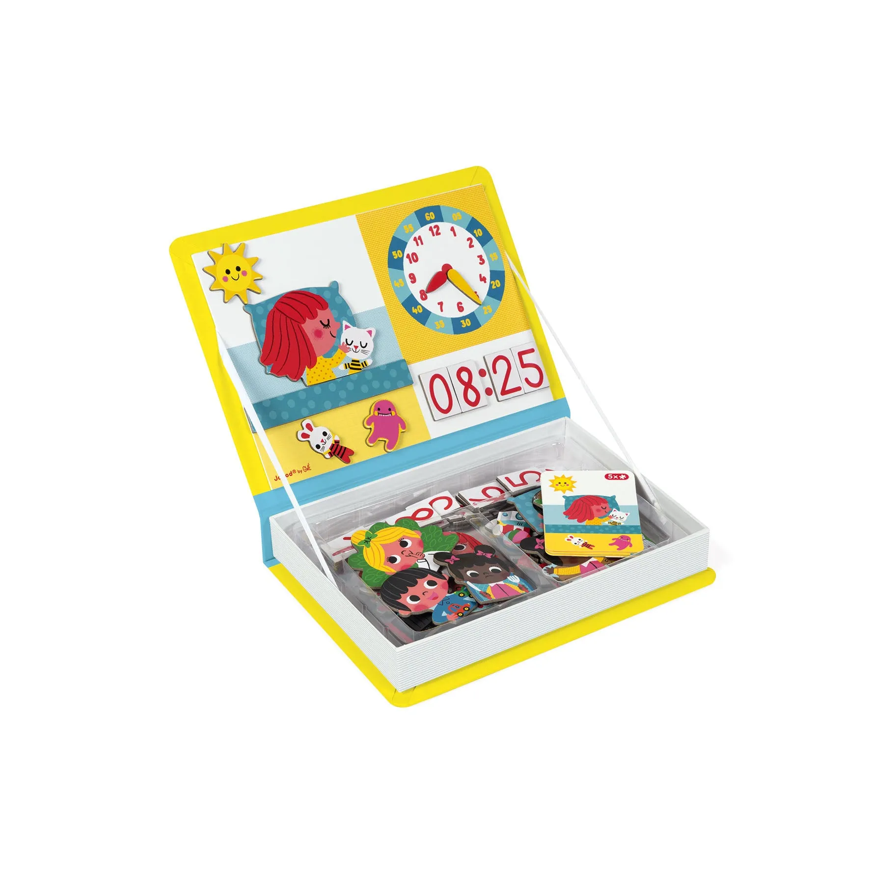 Janod Learn To Tell The Time Magneti'book