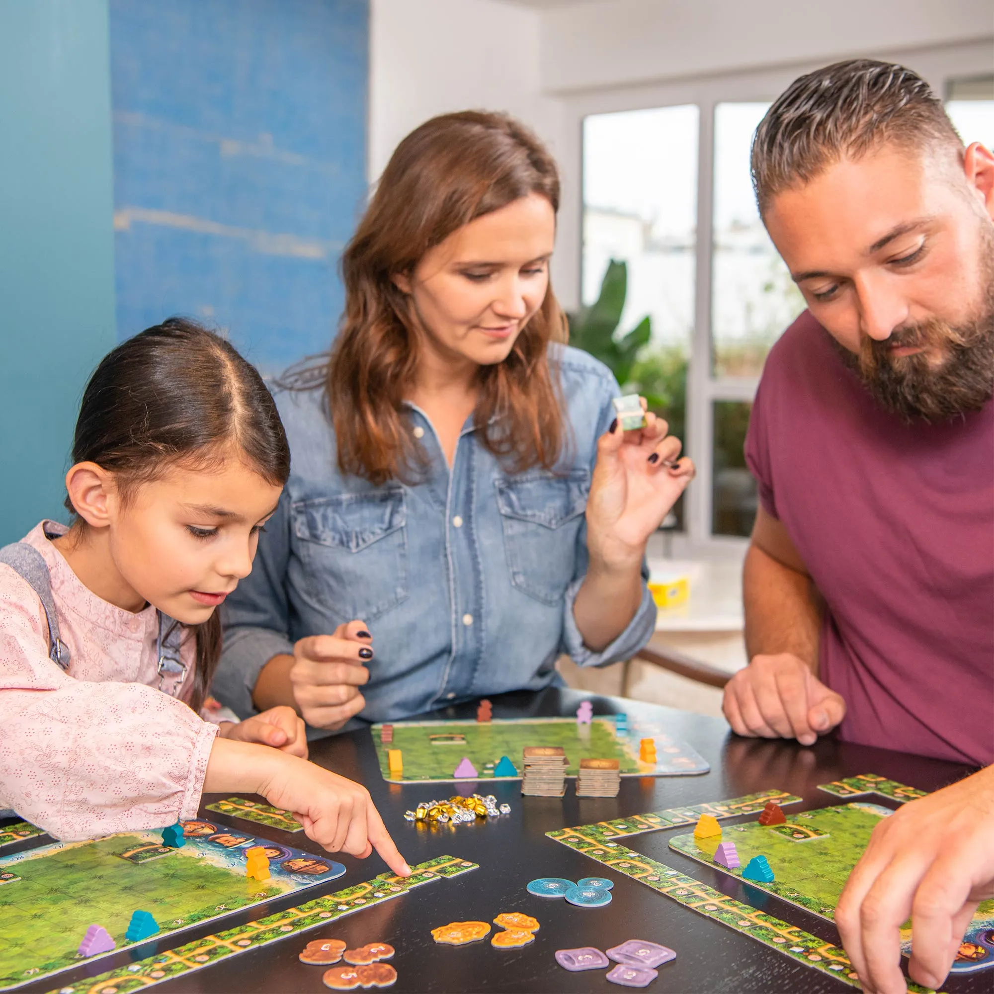 Karuba Strategic Tile Laying Adventure Board Game