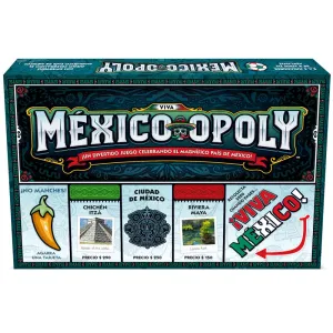 Late for the Sky Mexico-Opoly Spanish Edition Board Game