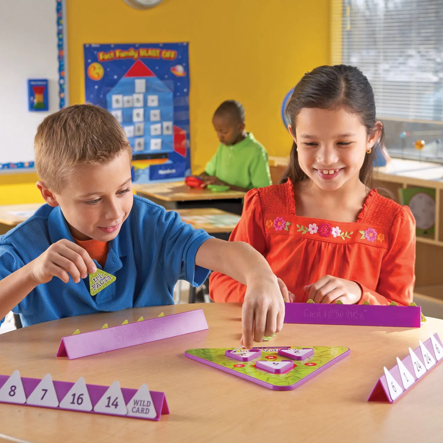 Learning Resources Tri-FACTa Multiplication & Division Game - Educational Math Playset