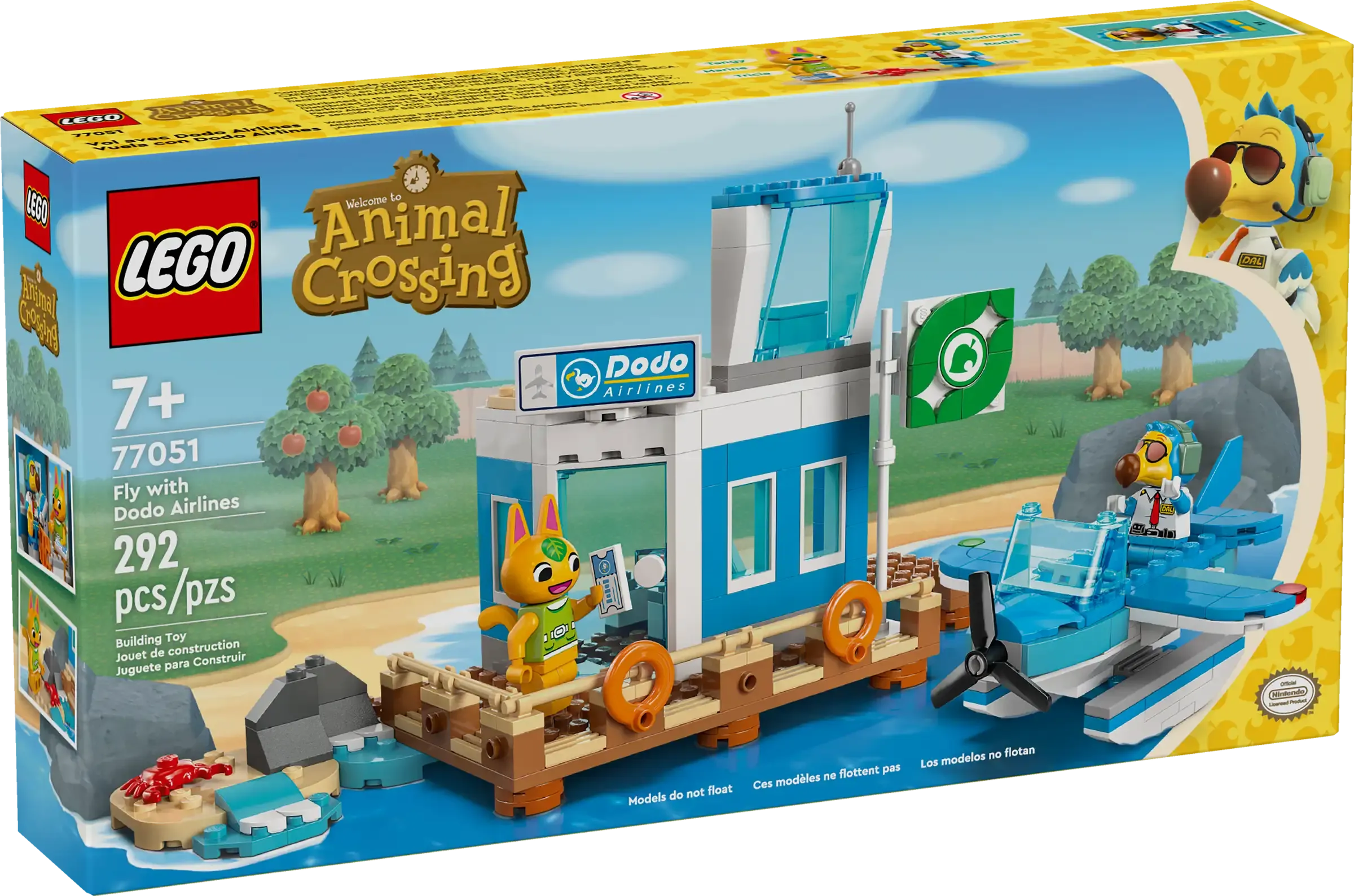 LEGO ANIMAL CROSSING 77051 Fly with Dodo Airlines