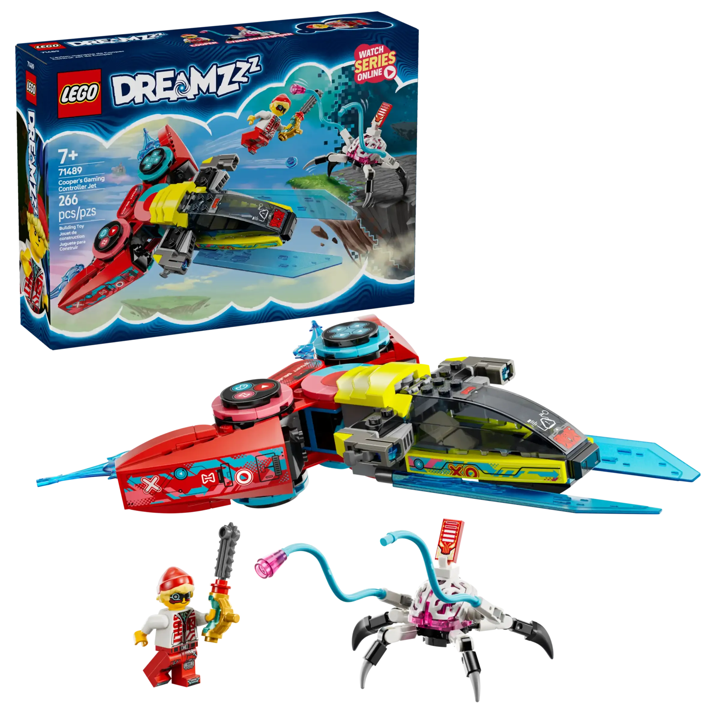 LEGO DREAMZZZ 71489 Cooper's Gaming Controller Jet