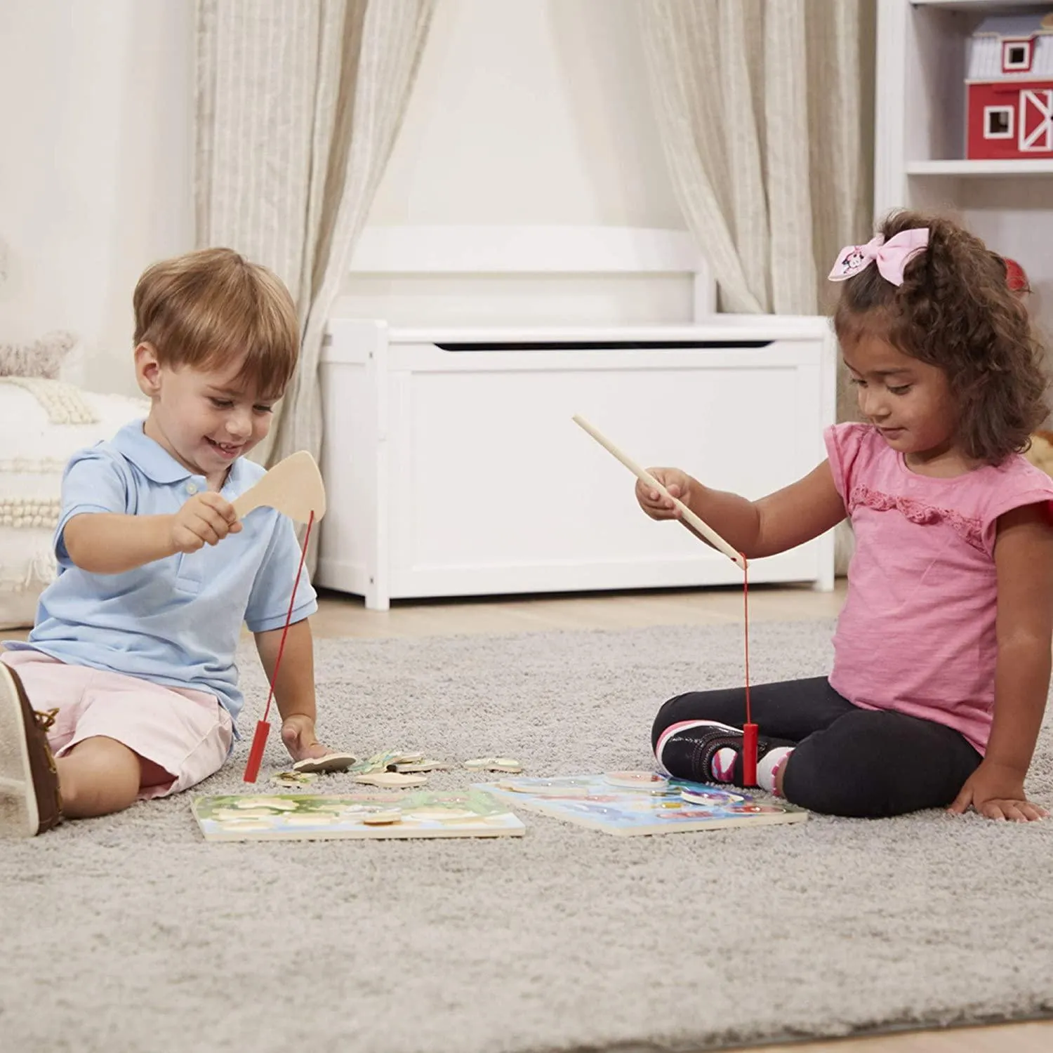 Melissa & Doug Fishing Magnetic Puzzle Game