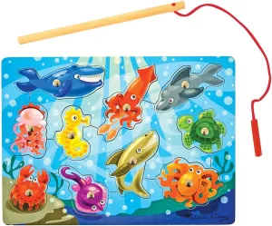 Melissa & Doug Fishing Magnetic Puzzle Game