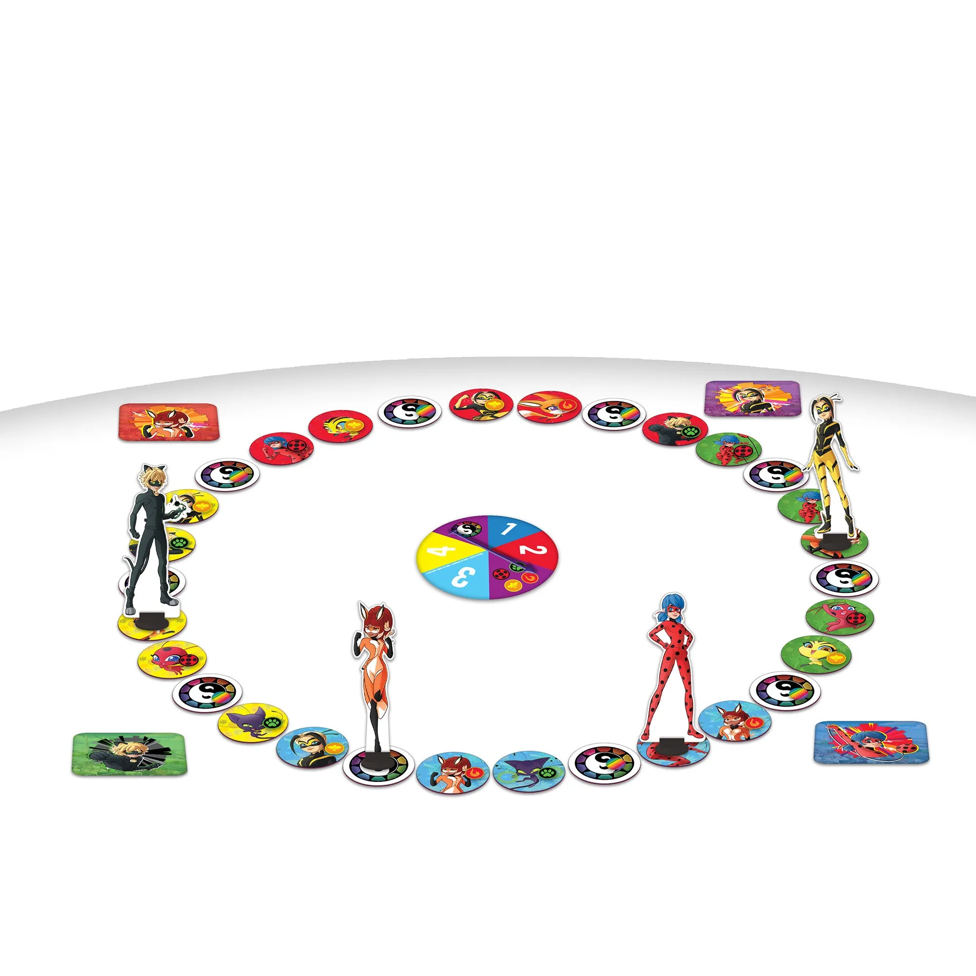 Miraculous Ladybug Spots On Adventure Board Game