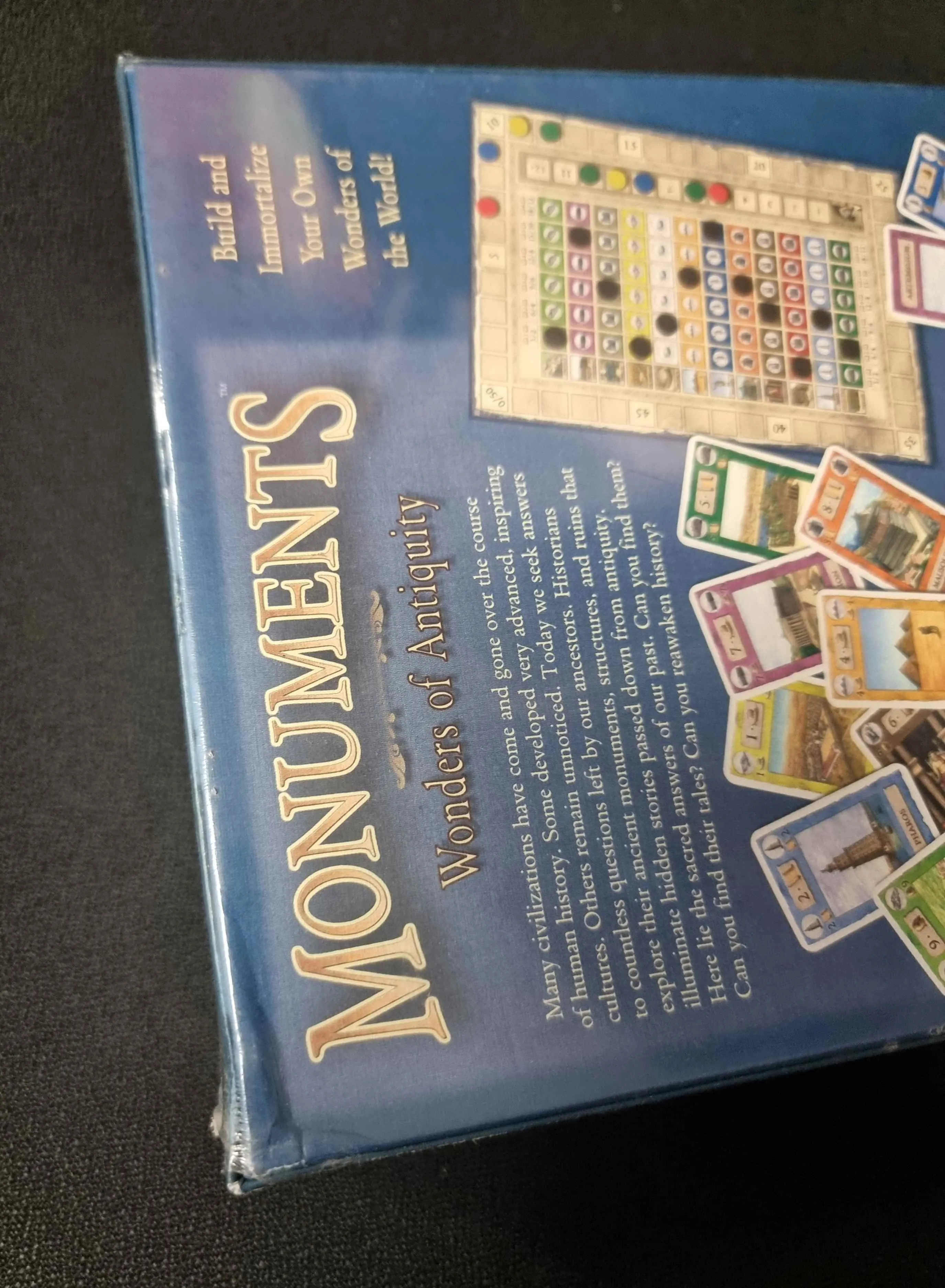 Monuments: Wonders of Antiquity - damaged box