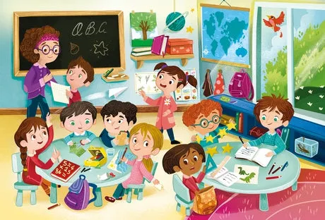 My Classroom 104 pc Maxi Jigsaw Puzzle