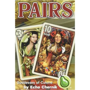 Pairs: Goddesses of Cuisine Edition Card Game by Cheapass Games