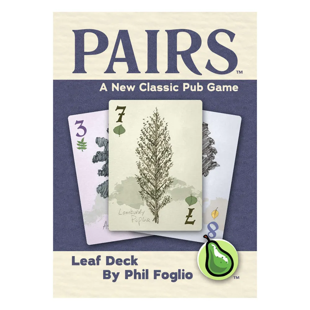 Pairs Leaf Deck by Cheapass Games - Strategic Card Game