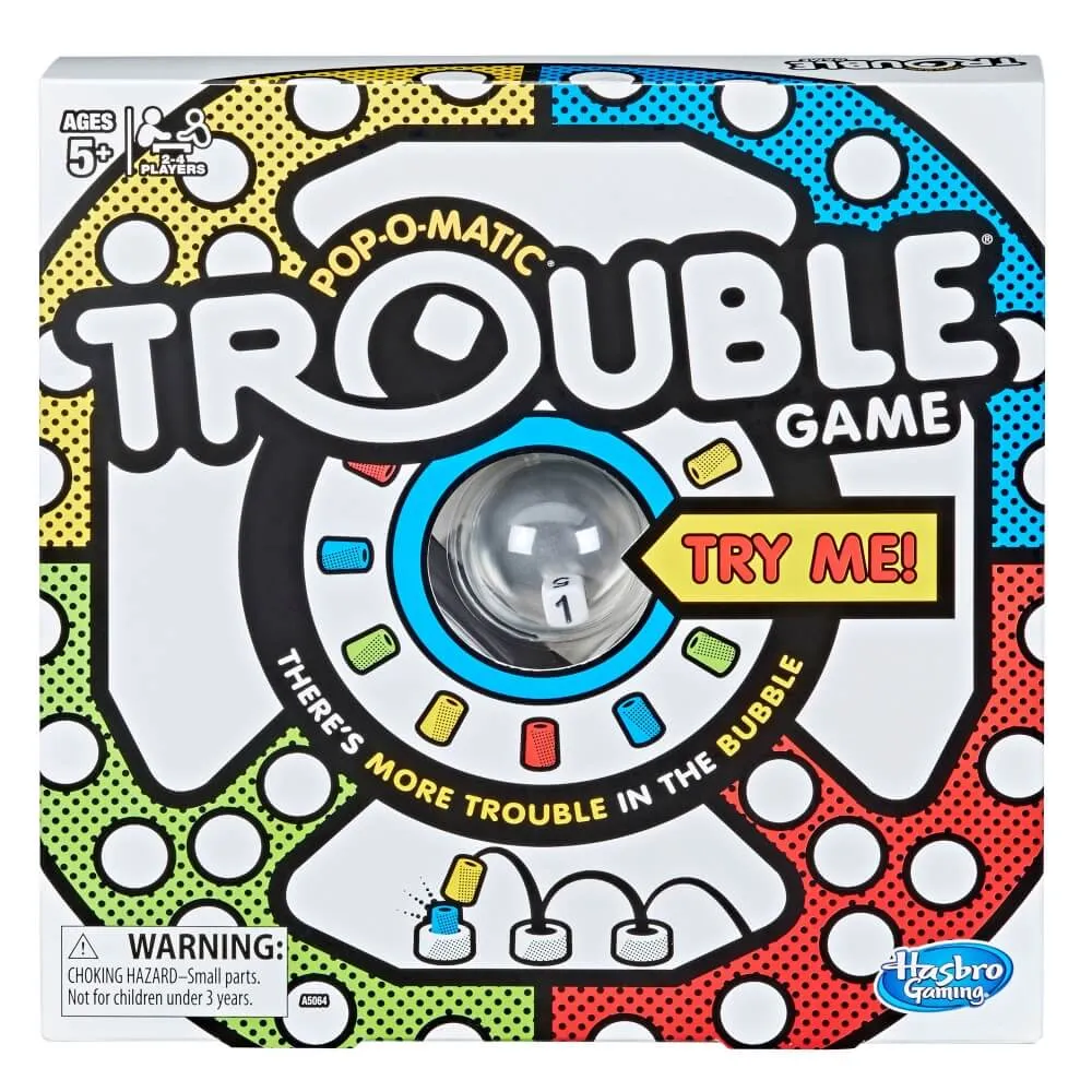 Pop-O-Matic Trouble Game