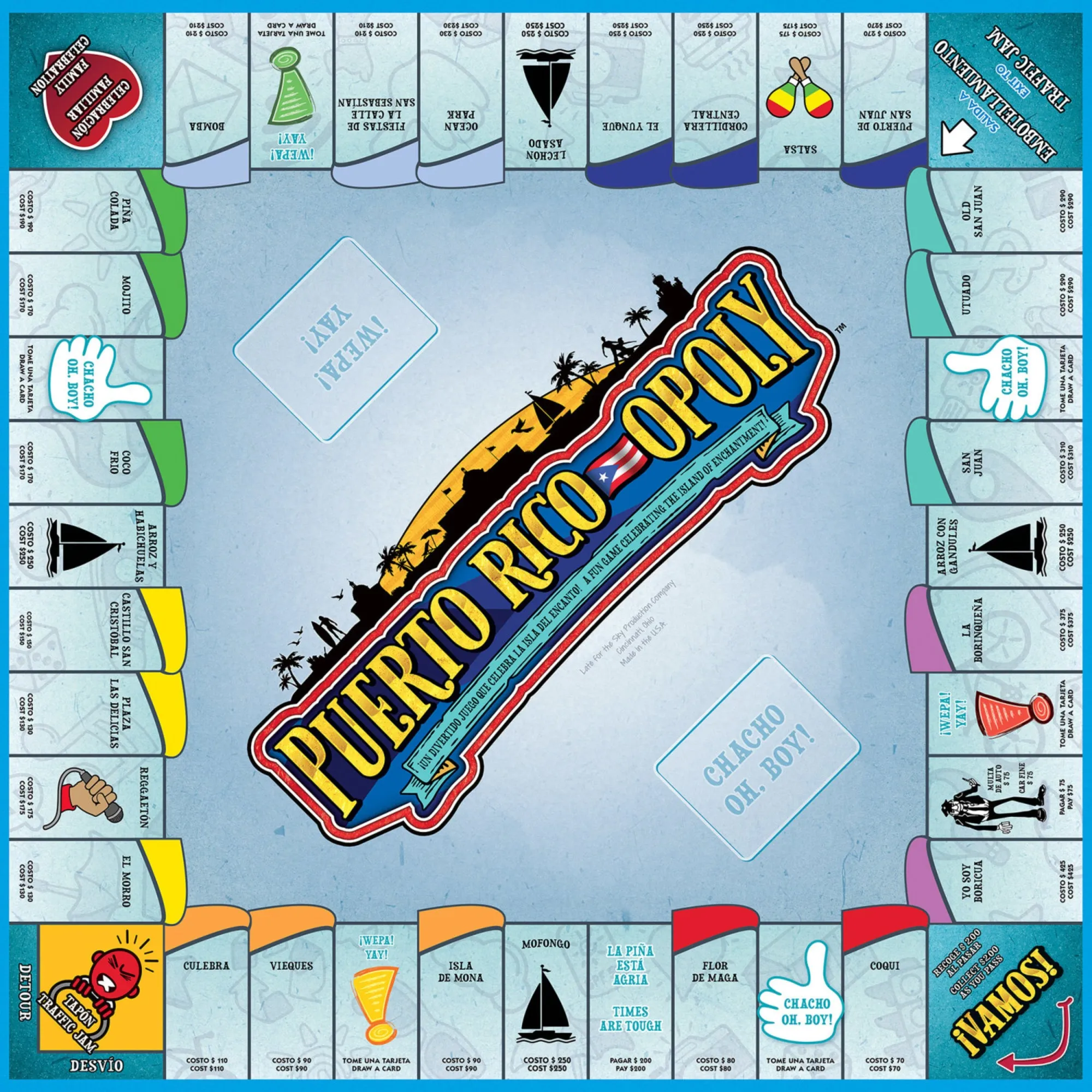 Puerto Rico-opoly: A Cultural Adventure Board Game