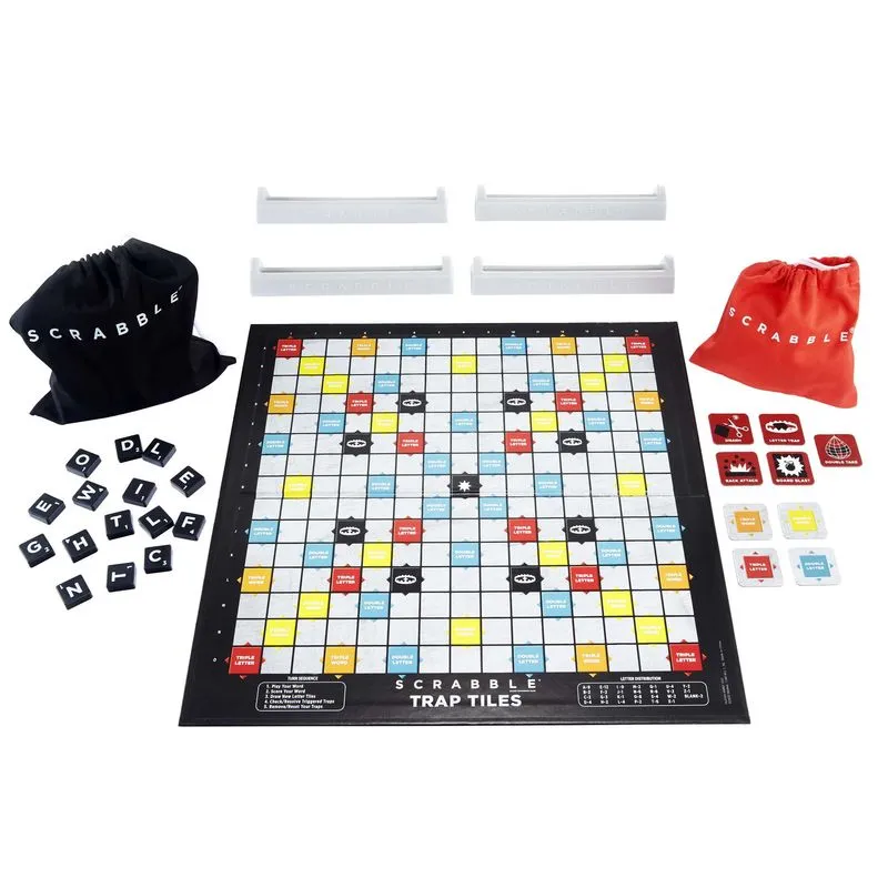 Scrabble Trap Tiles Game