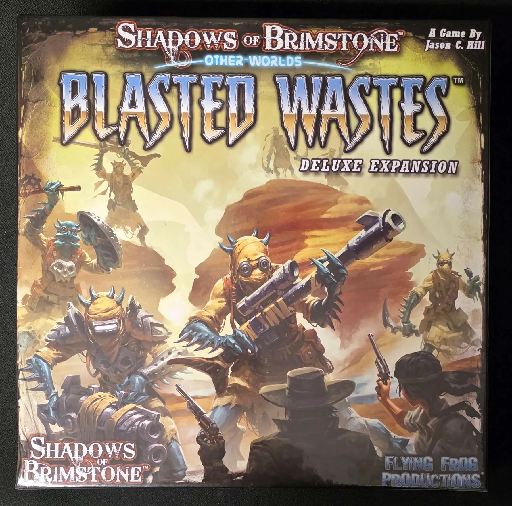 Shadows of Brimstone: Other Worlds  Blasted Wastes - damaged box