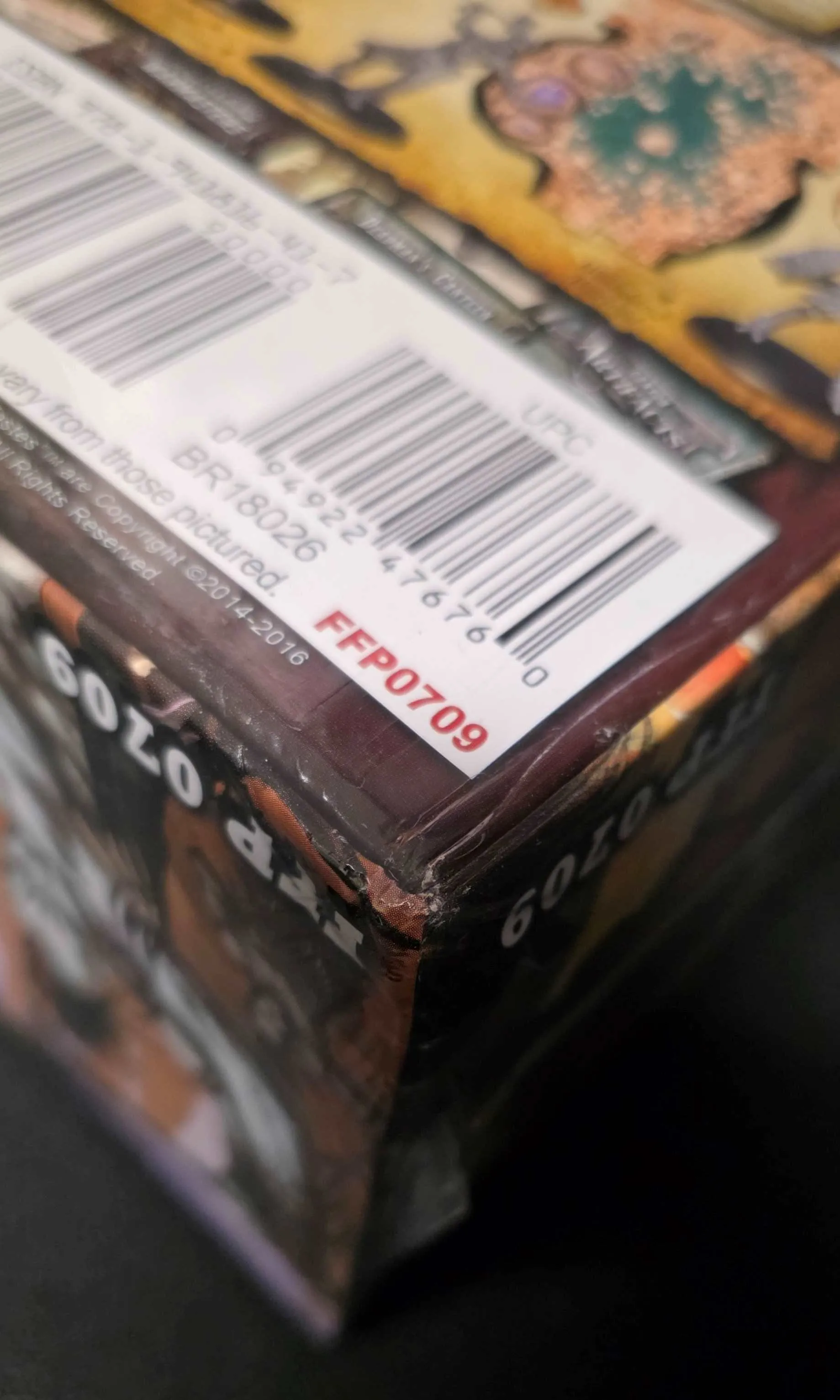 Shadows of Brimstone: Other Worlds  Blasted Wastes - damaged box