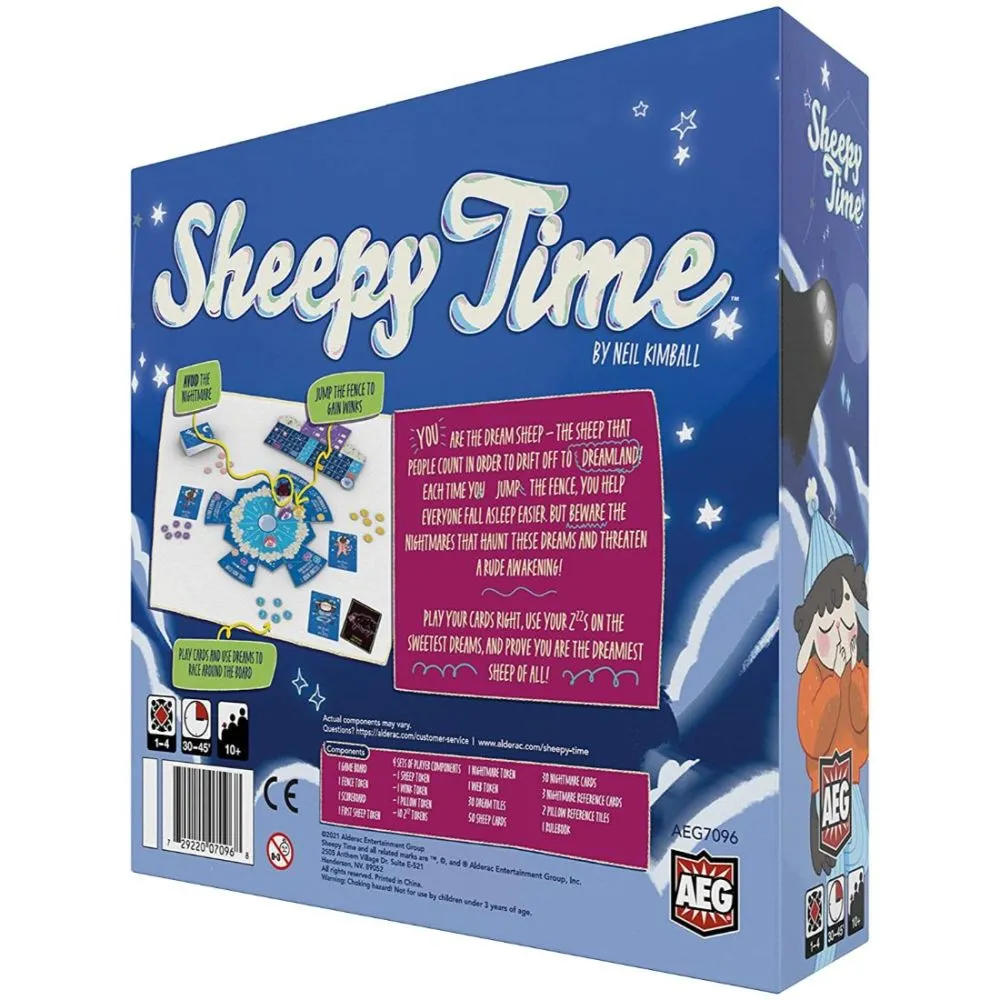 Sheepy Time Family Board Game - Dream & Nightmare Edition
