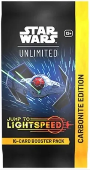 Star Wars Unlimited Jump to Lightspeed Carbonite Booster